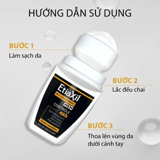 Lăn khử mùi nam EtiaXil Anti Transpirant Men 48H (50ml)