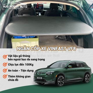 Tấm Ngăn Cốp Xe Ô tô Điện VINFAST VF8 An Toàn Tiện Dụng Thẩm Mỹ Chống Ồn Chống Mùi, Gọn Gàng Tinh Tế