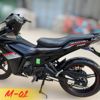 Tem zin xe Exciter 155 (2020-2025), Sử dụng decal 3 lớp chống thấm nước, không phai màu M01
