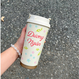 [Khắc tên] Bình Giữ Nhiệt, Ly Thủy Tinh in tên theo yêu cầu -Quà tặng ý nghĩa