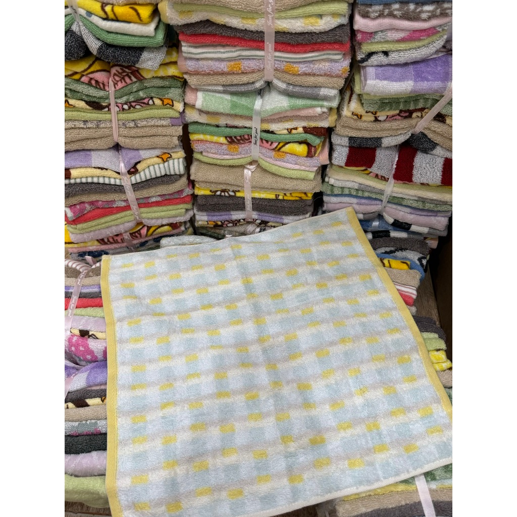Set 10 Khăn Vuông Cotton Mềm Thấm Hút Cực Tốt Khăn Vuông Đa Năng