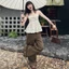 Quần kaki suông ARIN ống rộng tôn dáng QJ337
