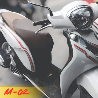 Tem decal rời xe Sh mode 2020-2026 mẫu PGM-FI, dùng decal 3 lớp dày dặn, chống thấm nước tốt M02
