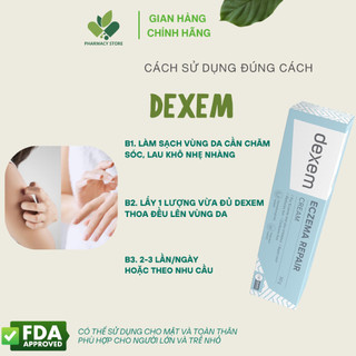 CHÍNH HÃNG | DEXEM REPAIR CREAM – Kem bôi chàm, dưỡng da, giảm khô, phục hồi và làm dịu da nhạy cảm