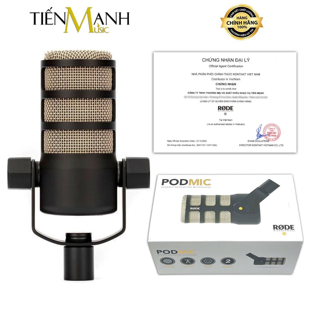 [Chính Hãng] Micro Rode Podmic - Mic Thu Âm Dynamic Podcast Livestream ...