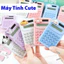Máy tính cầm tay bỏ túi nhiều hình rât cute xinh xắn họa tiết hoạt hình đáng yêu màn hình