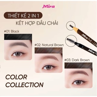CHÌ MÀY XÉ 2 ĐẦU CHUỐT VÀ KẺ MÀY TIỆN LỢI MIRA B814