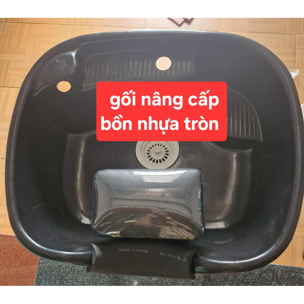Gối nâng cấp cho bồn nhựa tròn chân đứng
