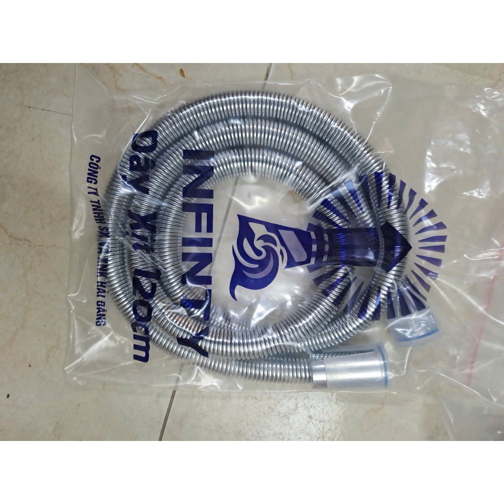 Dây xịt inox, dây sịt nhà vệ sinh 1.2m, hàng loại 1 đẹp