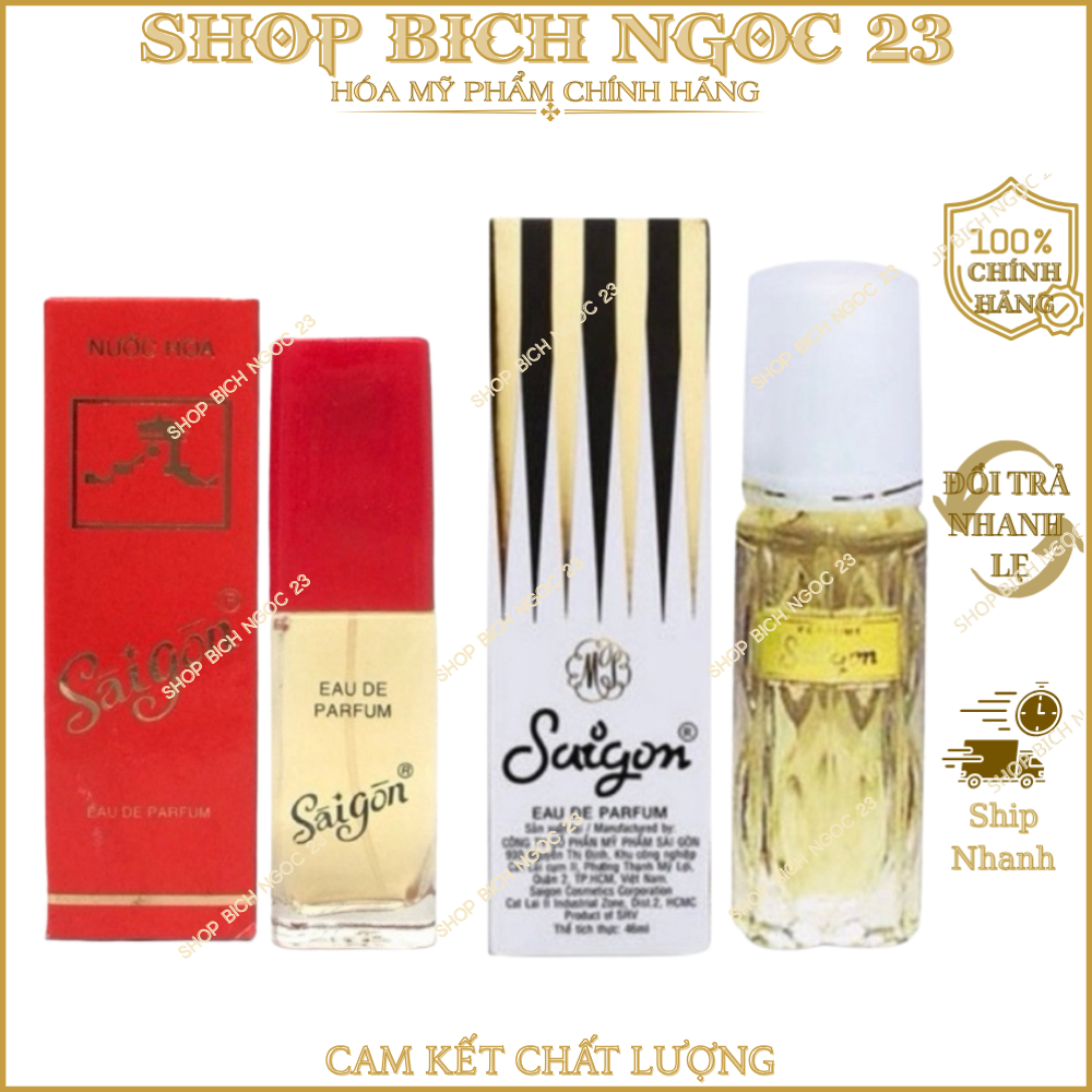 Nước hoa Sài Gòn trắng (sọc) và sài gòn đỏ
