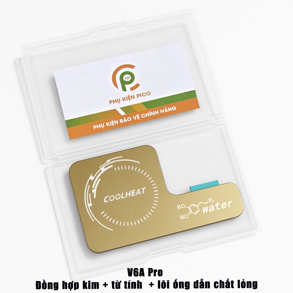 Tấm đồng tản nhiệt từ tính có lõi ống chất lỏng dẫn nhiệt hiệu suất cao V6 Pro / V7 Pro / V8 Pro dùng cho quạt sò lạnh | BigBuy360 - bigbuy360.vn