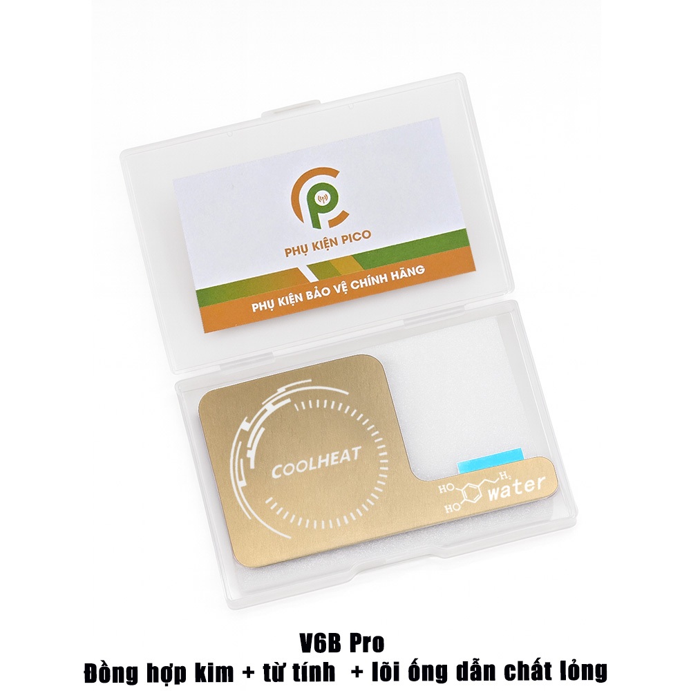 Tấm đồng tản nhiệt từ tính có lõi ống chất lỏng dẫn nhiệt hiệu suất cao V6 Pro / V7 Pro / V8 Pro dùng cho quạt sò lạnh | BigBuy360 - bigbuy360.vn