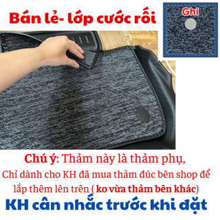 Thảm lót sàn NHỰA 5D TRÀN VIỀN xe Mitsubishi Xpander 2018 - 2025 Thảm NHỰA TPE 5D đúc nguyên khối theo xe - 3 hàng