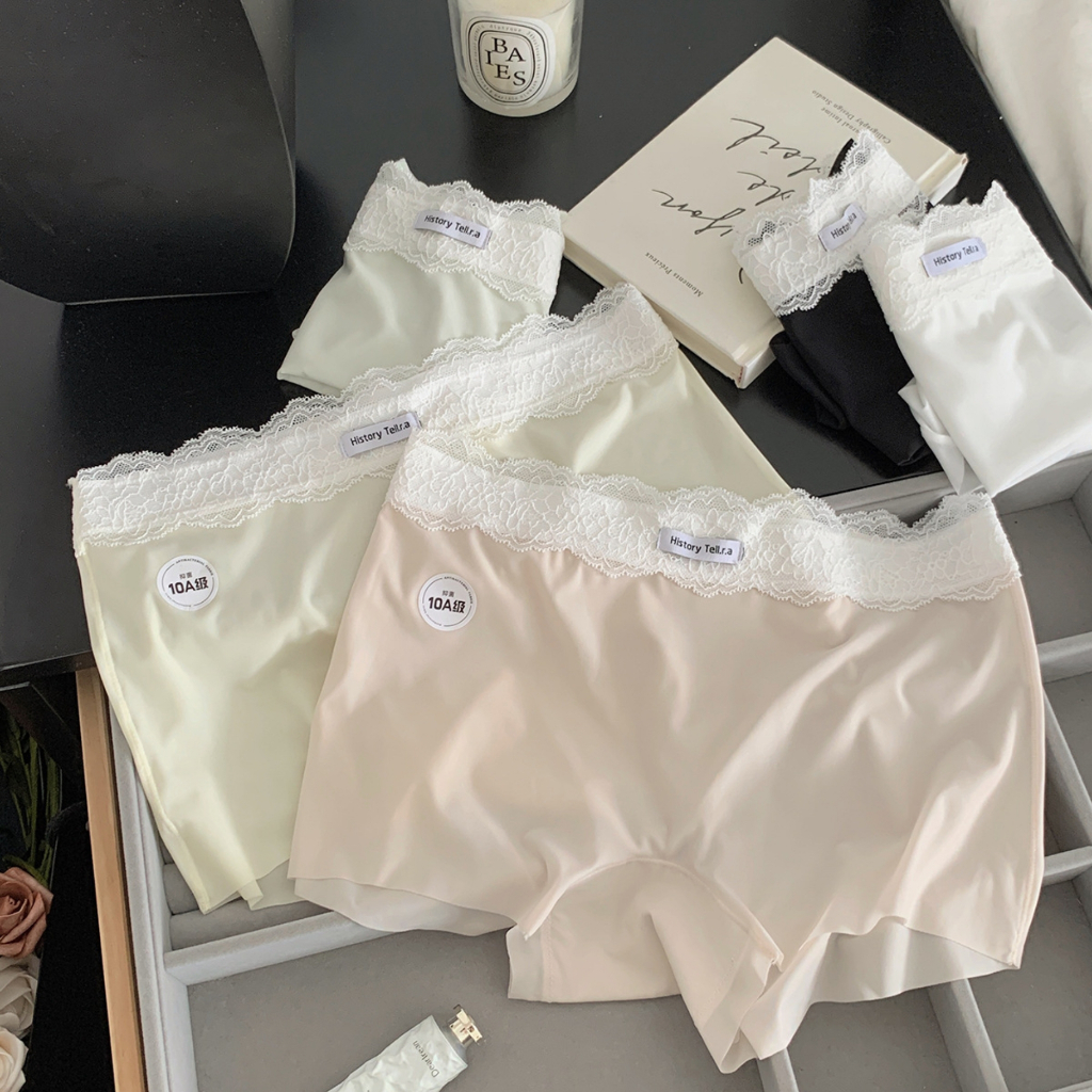 [Deal Shock] Quần Lót Đùi Lụa Mềm Mại - Quần Boxer Mặc Váy Lưng Cao Tàng Hình Không Viền ZANABRA L6828