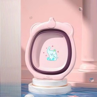 Thau nhựa gấp gọn hình con voi với thiết kế dễ thương cho bé siêu tiện lợi
