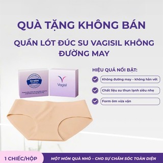 [HB GIFT] Quần lót đúc su Vagisil không đường may