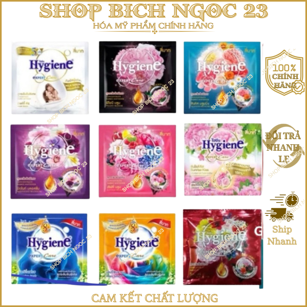 Nước Xả Vải Hygiene Thái Lan gói 20ml - Dây 12 gói