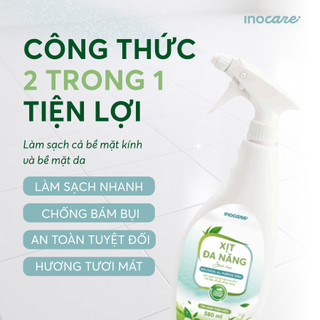 Xịt đa năng sinh học Inochi – Sạch bóng, chống bám bụi