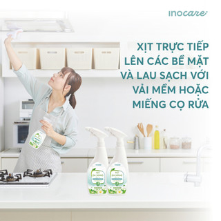 Xịt đa năng sinh học Inochi – Sạch bóng, chống bám bụi