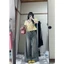 Quần Jean Suông Loe Nữ Xanh Wash Xám Lưng Cao Quần Jean Denim Mềm Ôm Eo From Ống Siêu Rộng MIAA