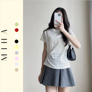 Áo Thun Babytee Ren, Áo Babe Tee Cổ Tròn Cộc Tay Form Dáng Vừa Miha Studio