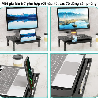 Kệ để máy tính Chất Liệu Bền Đẹp Kiểu Dáng Sang Trọng Có thể điều chỉnh, phù hợp với nhiều tình huống