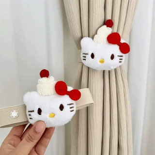 Combo 2 Dây Buộc Rèm Cửa Sổ Hình Hello Kitty Dễ Thương Dây Cột Rèm Co Giãn Tiện Lợi Life Plus - DBR01