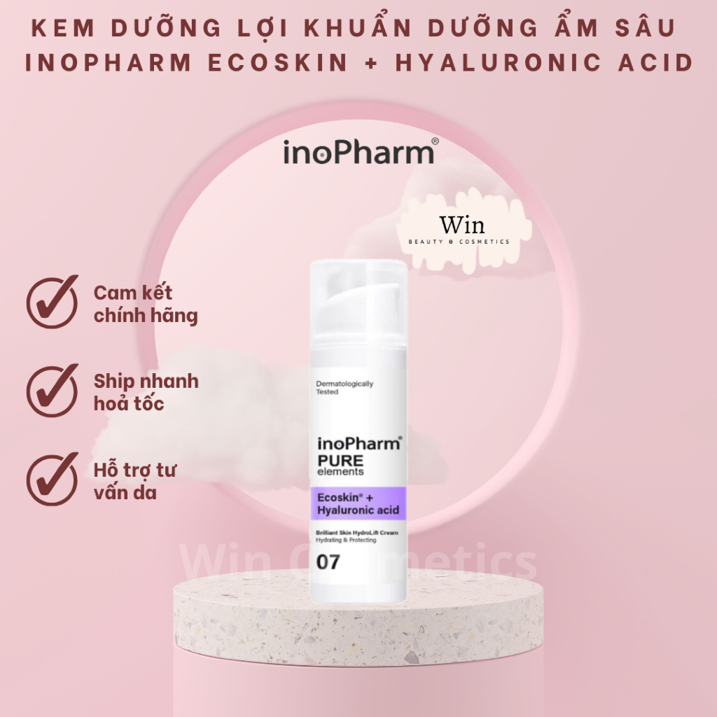 [Hàng công ty] KEM DƯỠNG CUNG CẤP LỢI KHUẨN & DƯỠNG ẨM SÂU inoPharm ...