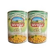 Đậu Gà (Ceci) Divella – Lon 400g | Thực phẩm lành mạnh chuẩn Ý