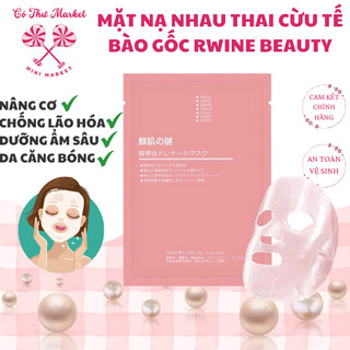 Combo 5 10 Miếng Mặt Nạ Nhau Thai Cừu Tế Bào Gốc Nhật Bản 40ml Dưỡng Ẩm Trắng Da - CÔ THƯ MARKET