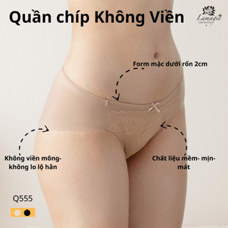 Quần lót nữ cao cấp Q-555 – Chất liệu mềm mịn, nâng niu làn da nhạy cảm