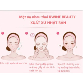 Combo 5 10 Miếng Mặt Nạ Nhau Thai Cừu Tế Bào Gốc Nhật Bản 40ml Dưỡng Ẩm Trắng Da - CÔ THƯ MARKET