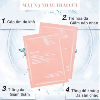 Combo 5 10 Miếng Mặt Nạ Nhau Thai Cừu Tế Bào Gốc Nhật Bản 40ml Dưỡng Ẩm Trắng Da - CÔ THƯ MARKET