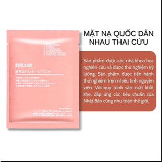Combo 5 10 Miếng Mặt Nạ Nhau Thai Cừu Tế Bào Gốc Nhật Bản 40ml Dưỡng Ẩm Trắng Da - CÔ THƯ MARKET