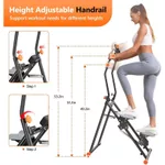 Máy tập leo cầu thang đa năng cho gia đình: tích hợp tính năng leo dốc, leo núi, đạp bước và chạy bộ tại chỗ — ảnh 5