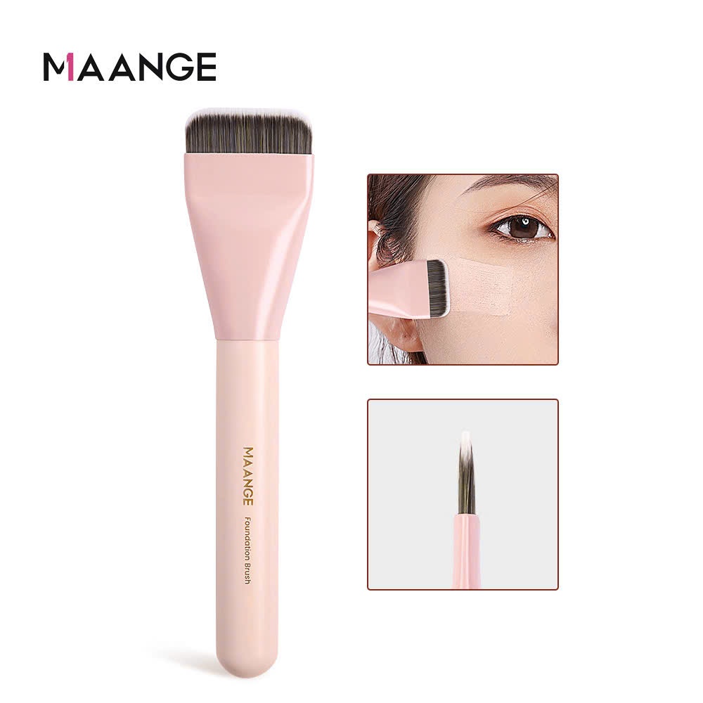 Cọ nền MAANGE dẹp lông cọ chắc siêu mịn cho lớp nền đều hơn | NHÍM HOUSE