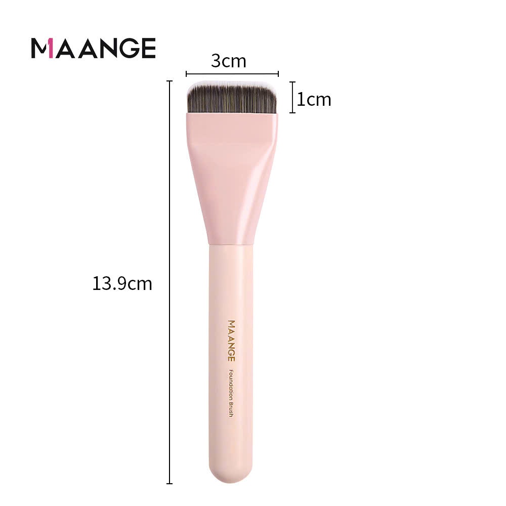 Cọ nền MAANGE dẹp lông cọ chắc siêu mịn cho lớp nền đều hơn | NHÍM HOUSE