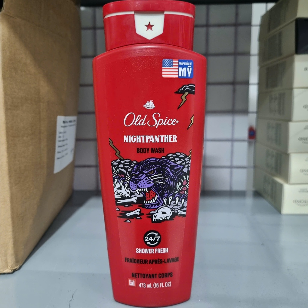 Gel Tắm Gội Old Spice nhiều mùi hương 473ml/532ml/887ml