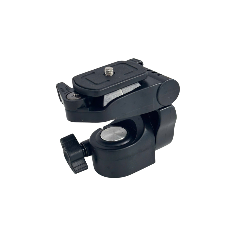 Đầu Tripod Yunteng VCT-190PH - Gắn Ren 1/4, Hỗ Trợ Gậy Selfie Lia Máy Mượt Như Tripod