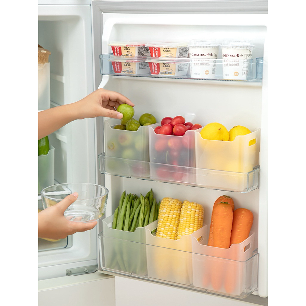 COMBO 10 Hộp Nhựa PP Đựng Thực Phẩm Cánh Tủ Lạnh Hộp Chia Ô Ngăn Tủ Bảo Quản Rau Củ Gọn Gàng tiện lợi