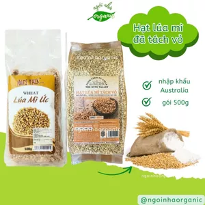 Hạt lúa mì đã tách vỏ 500g - hầm nấu như gạo, ăn kèm salad, nấu chè, xay thành bột mì