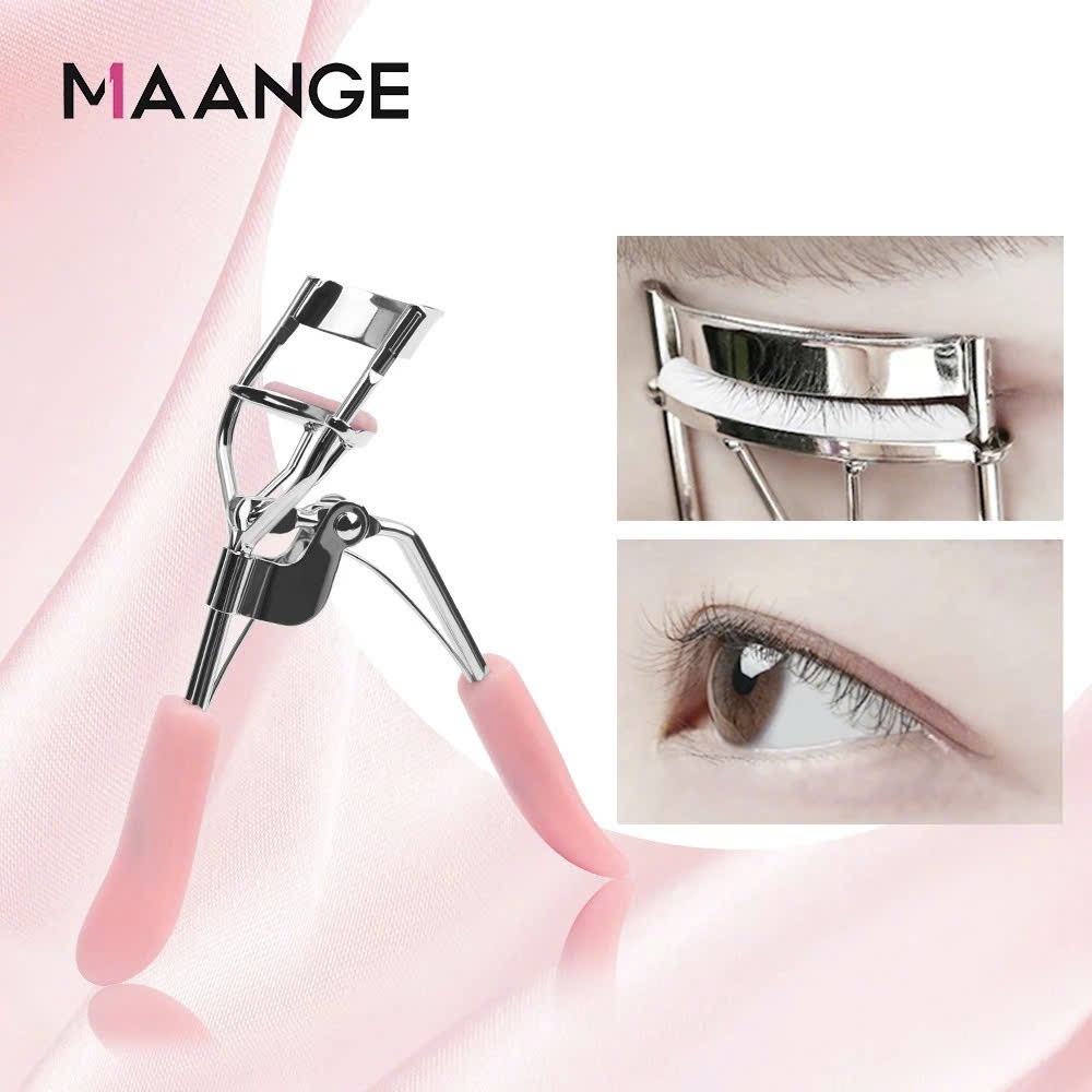 Kẹp mi MAANGE cong tự nhiên không gãy mi màu hồng cong lâu | NHÍM HOUSE