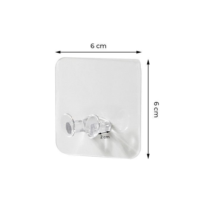 (COMBO 5) Móc Dán Tường Treo Phích Cấm - Móc Đỡ Dây Điện