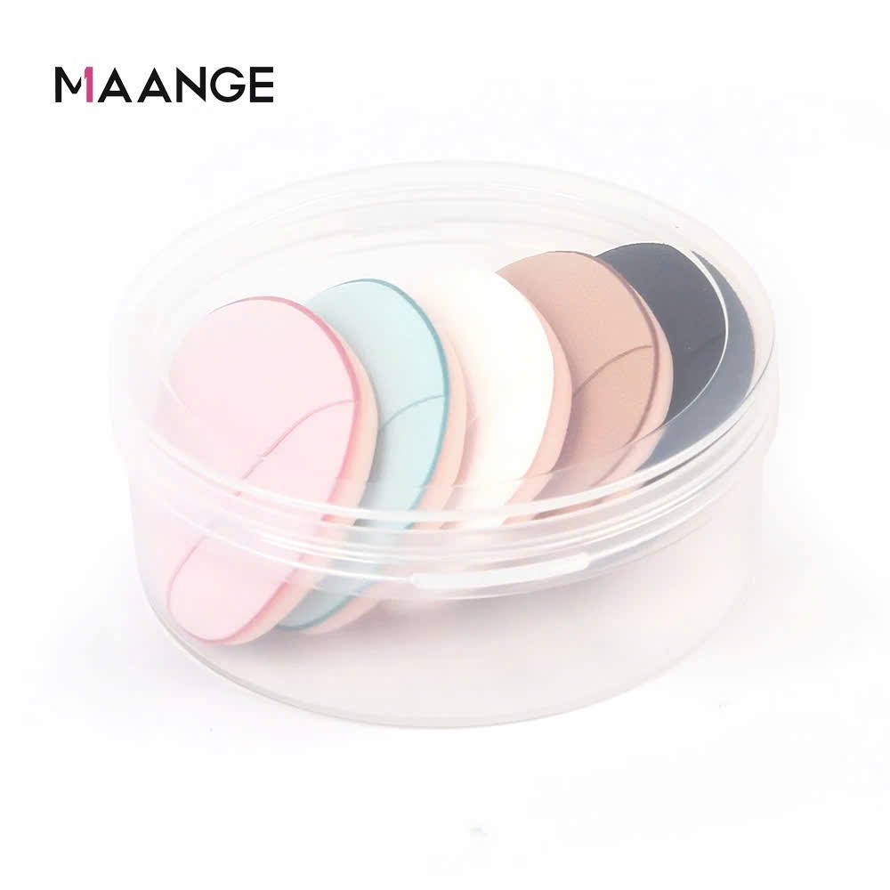 Maange Hộp 5 mút tán kem che khuyết điểm Maange nhỏ gọn tiện lợi | NHÍM HOUSE