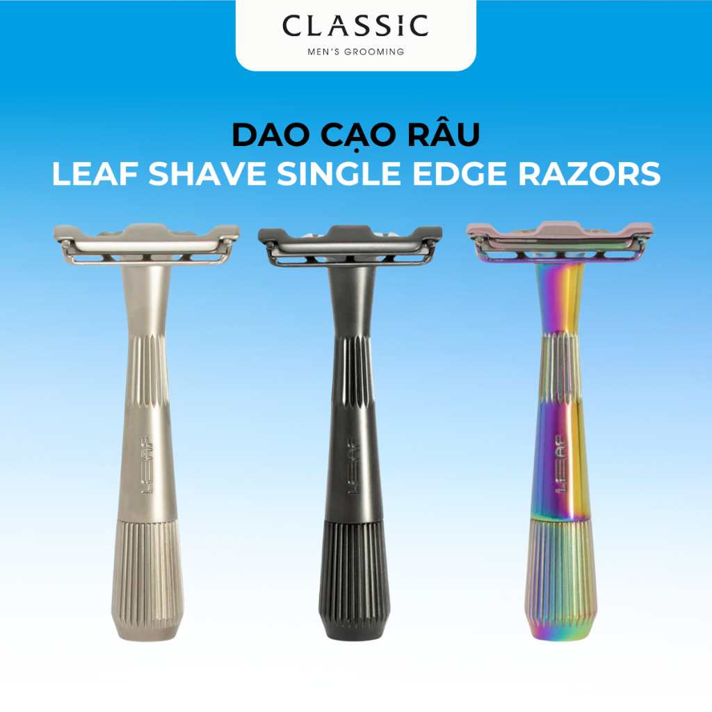Dao cạo râu Leaf Shave Single Edge Razors | Shopee Việt Nam