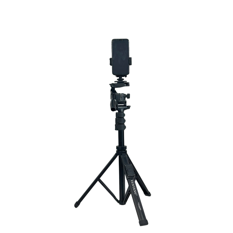 Combo Gậy Selfie Yunteng VCT-91666 + Đầu Tripod Yunteng-190PH – Xoay 360°, Lia Máy Mượt Như Tripod Chuyên Nghiệp