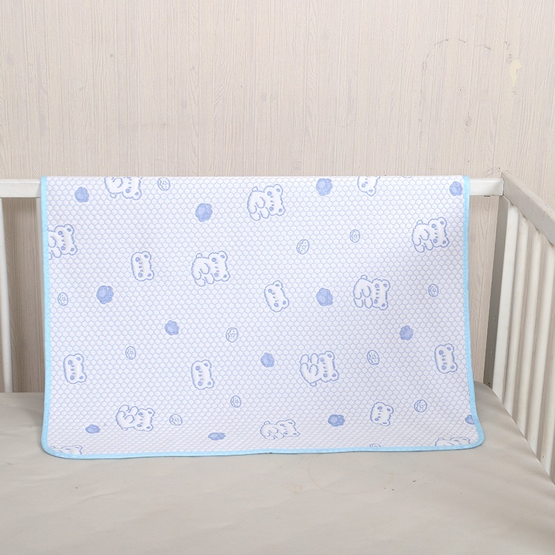 Lót Chống Thấm Lụa Băng 4 lớp cho bé dùng mùa hè rất mát 50*70cm an toàn mềm mịn