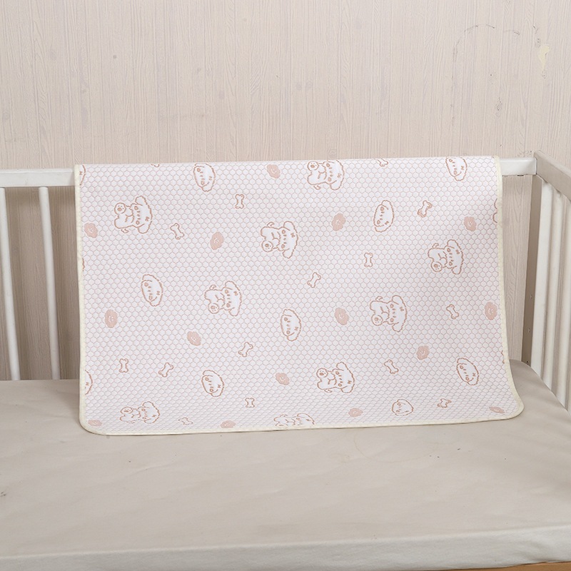 Lót Chống Thấm Lụa Băng 4 lớp cho bé dùng mùa hè rất mát 50*70cm an toàn mềm mịn