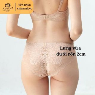 Quần Lót Ren Q-1304 – Mềm Mại, Thoáng Mát, Không Hằn Dấu – Lamagie Cao Cấp