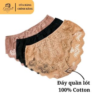 Quần Lót Ren Q-1304 – Mềm Mại, Thoáng Mát, Không Hằn Dấu – Lamagie Cao Cấp
